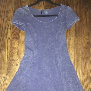 jean wash dress